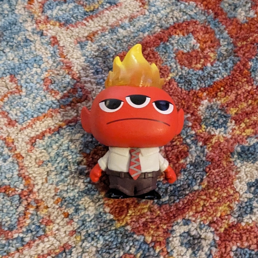 Funko Mystery Minis Disney Pixar Alien Remix Series Anger Figure Inside Out